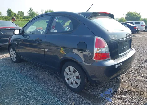 2010 Hyundai Accent Blue/Gs from USA, damaged, VIN KMHCM3AC6AU184555